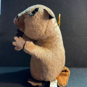 Vintage gopher/prairie dog, plush toy, Nanco 1983